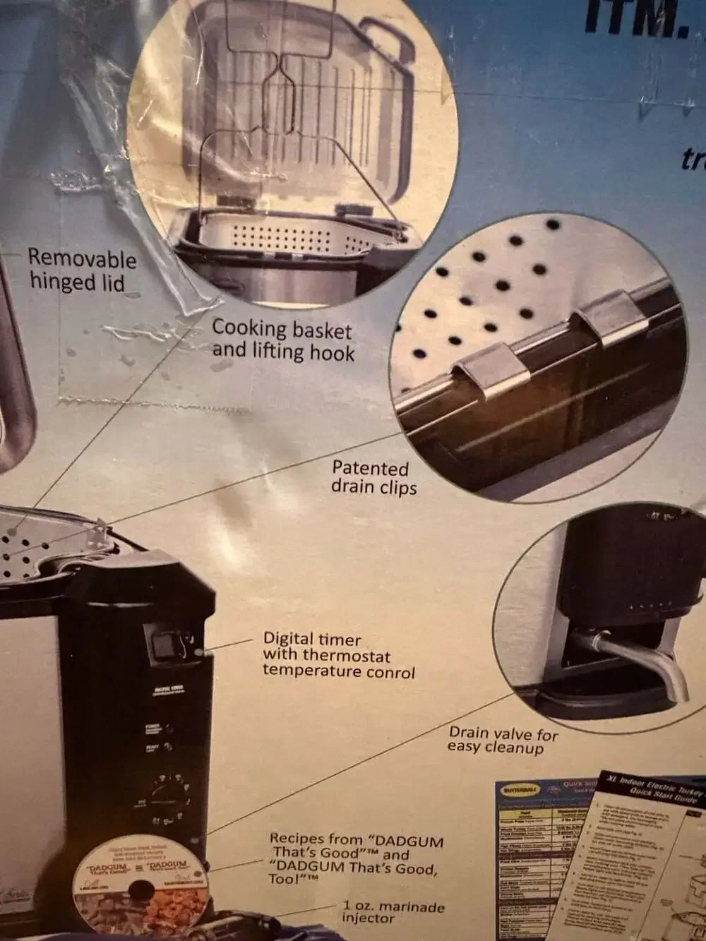Butterball Indoor Electric Turkey Fryer XL Used once $700 NEW